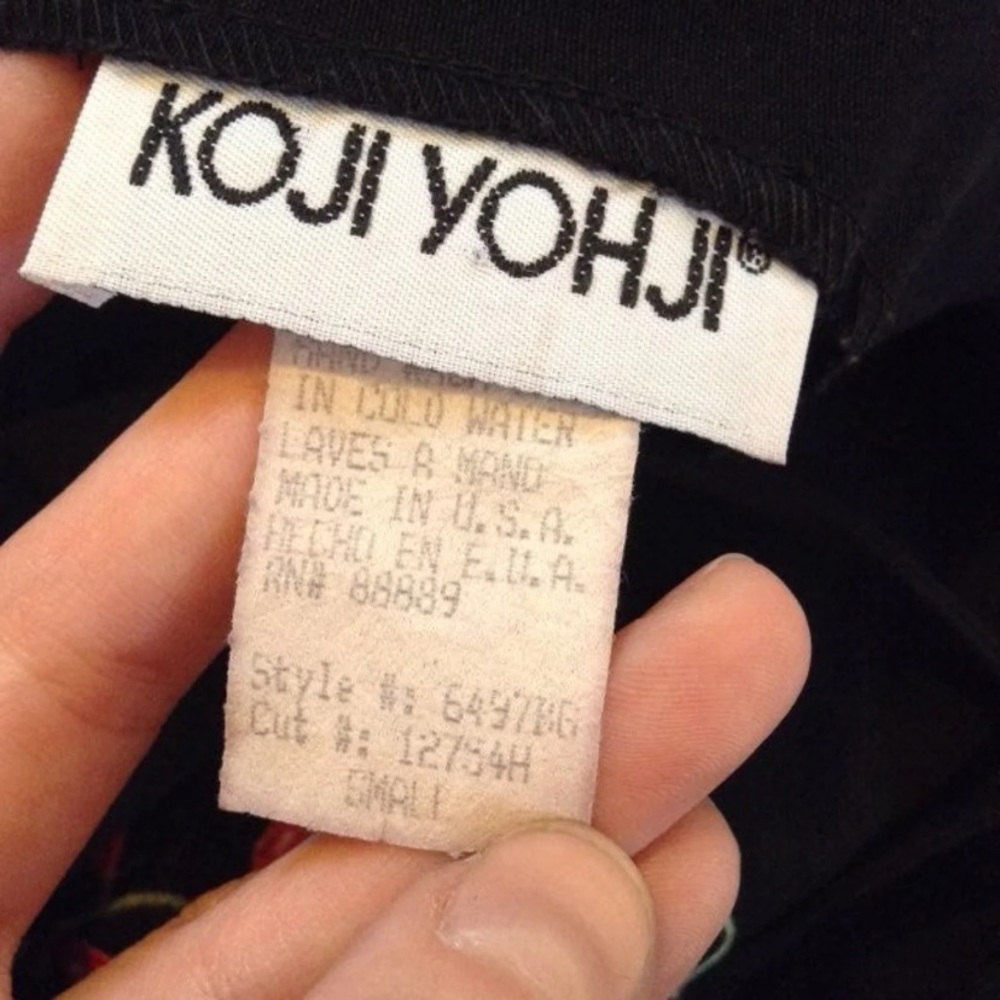 Koji Yohji Vintage USA Embroidered Dress - Picture 2 of 5
